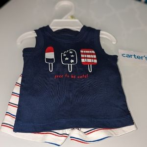 ❤️Carter's Free To Be Cute Outfit 3 Months New